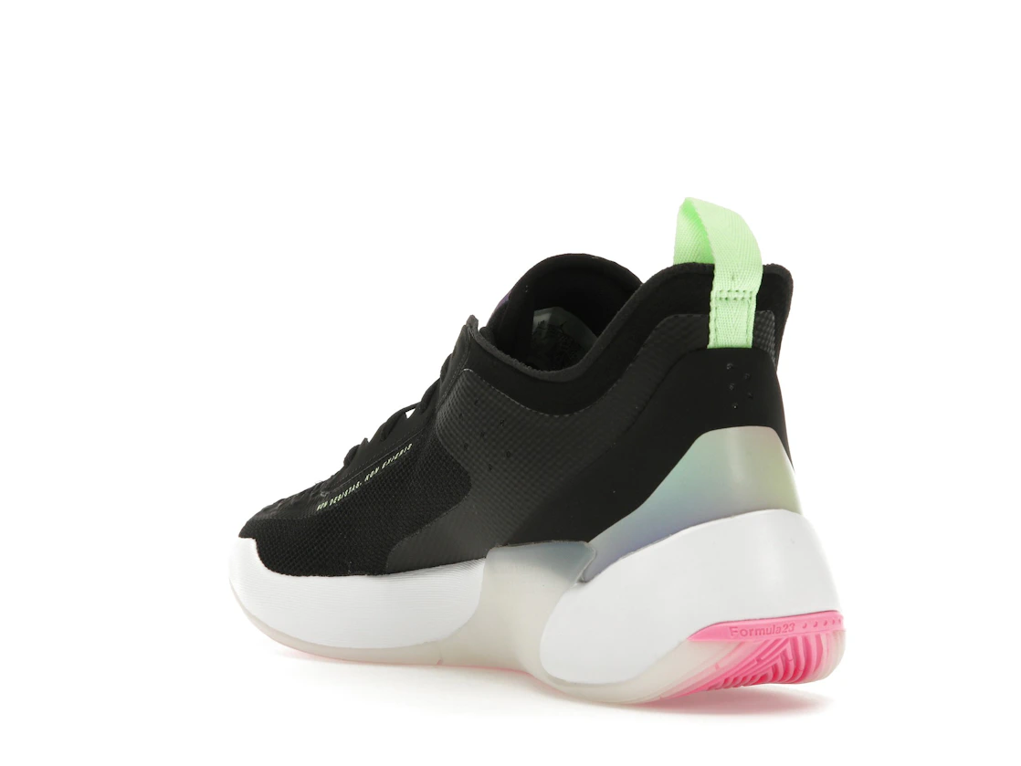 Vue 25 de Jordan Luka 1 Black Lime Glow