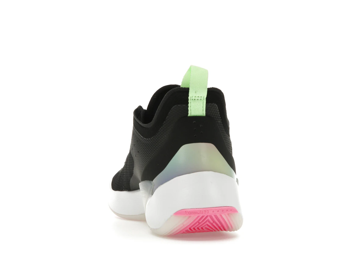 Vue 27 de Jordan Luka 1 Black Lime Glow