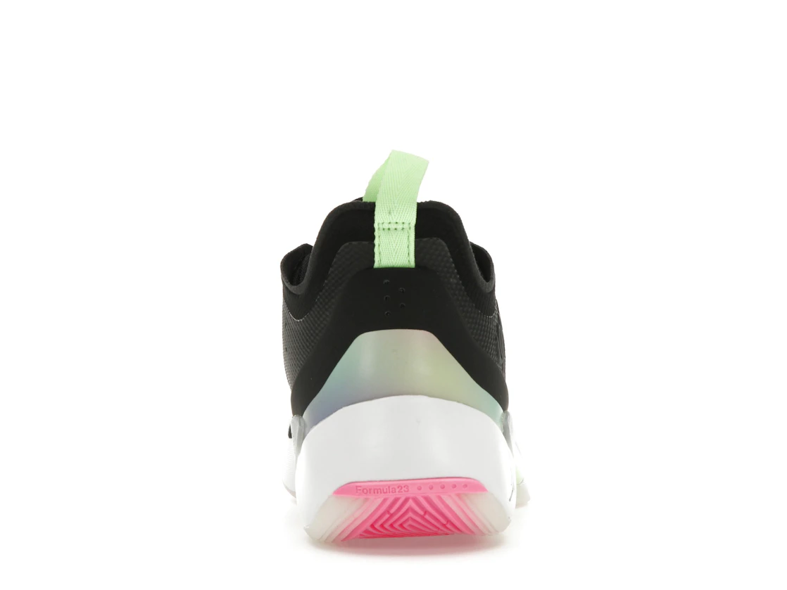 Vue 28 de Jordan Luka 1 Black Lime Glow