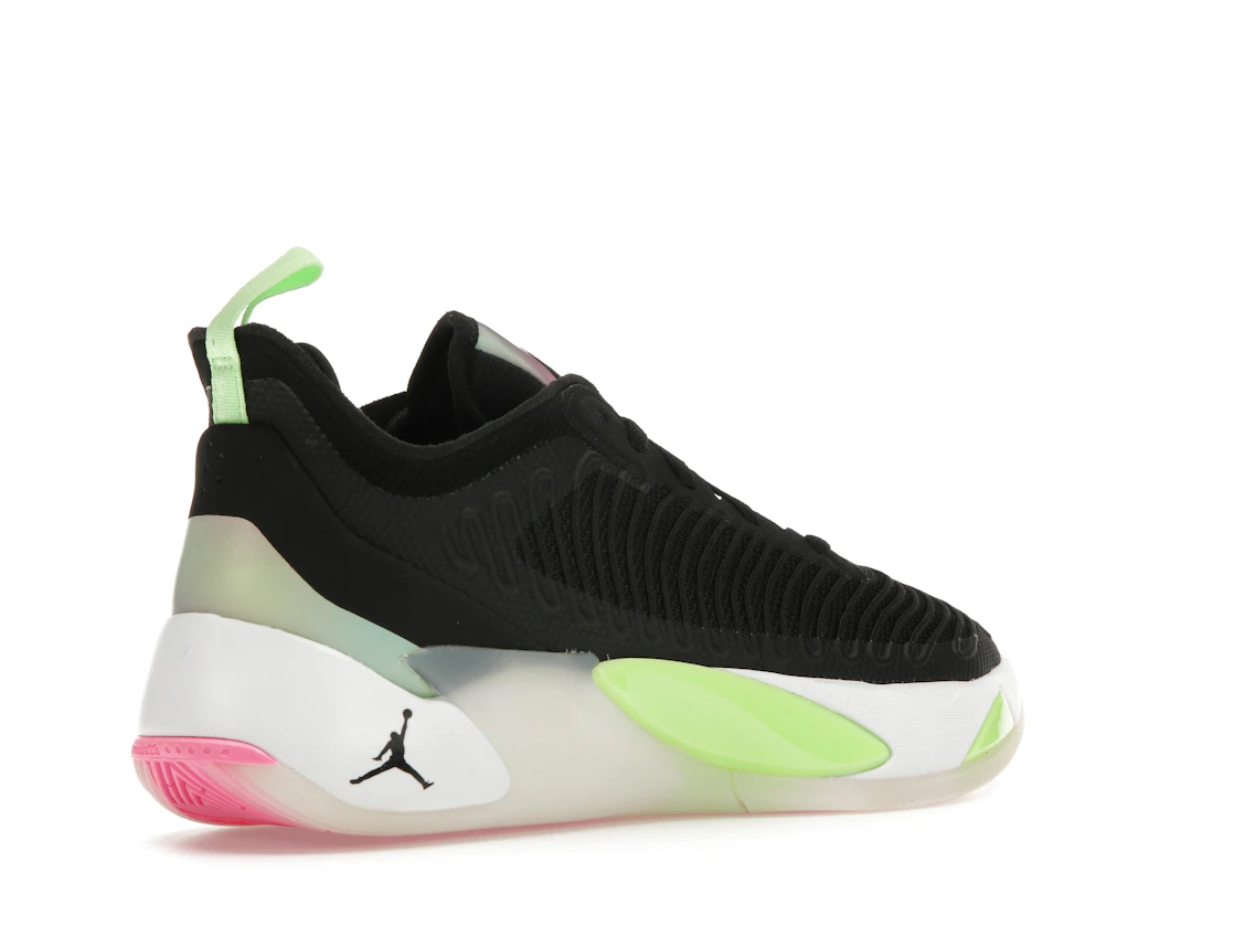 Vue 33 de Jordan Luka 1 Black Lime Glow