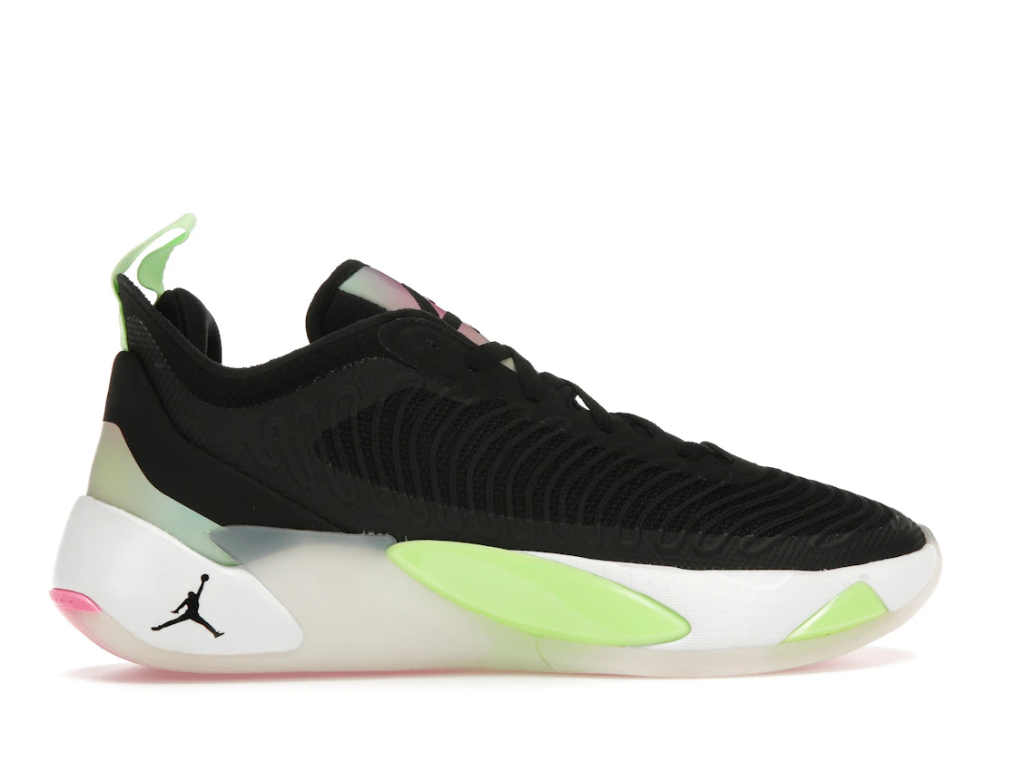 Vue 36 de Jordan Luka 1 Black Lime Glow