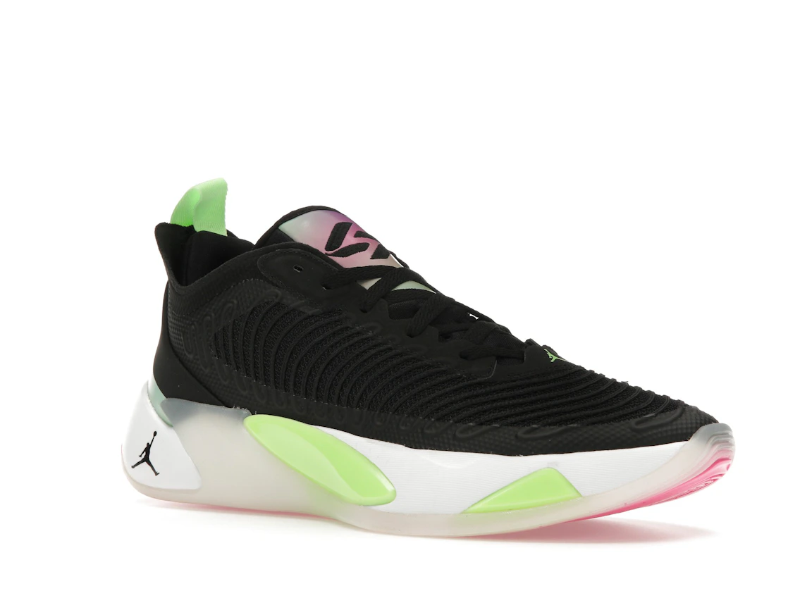 Vue 5 de Jordan Luka 1 Black Lime Glow