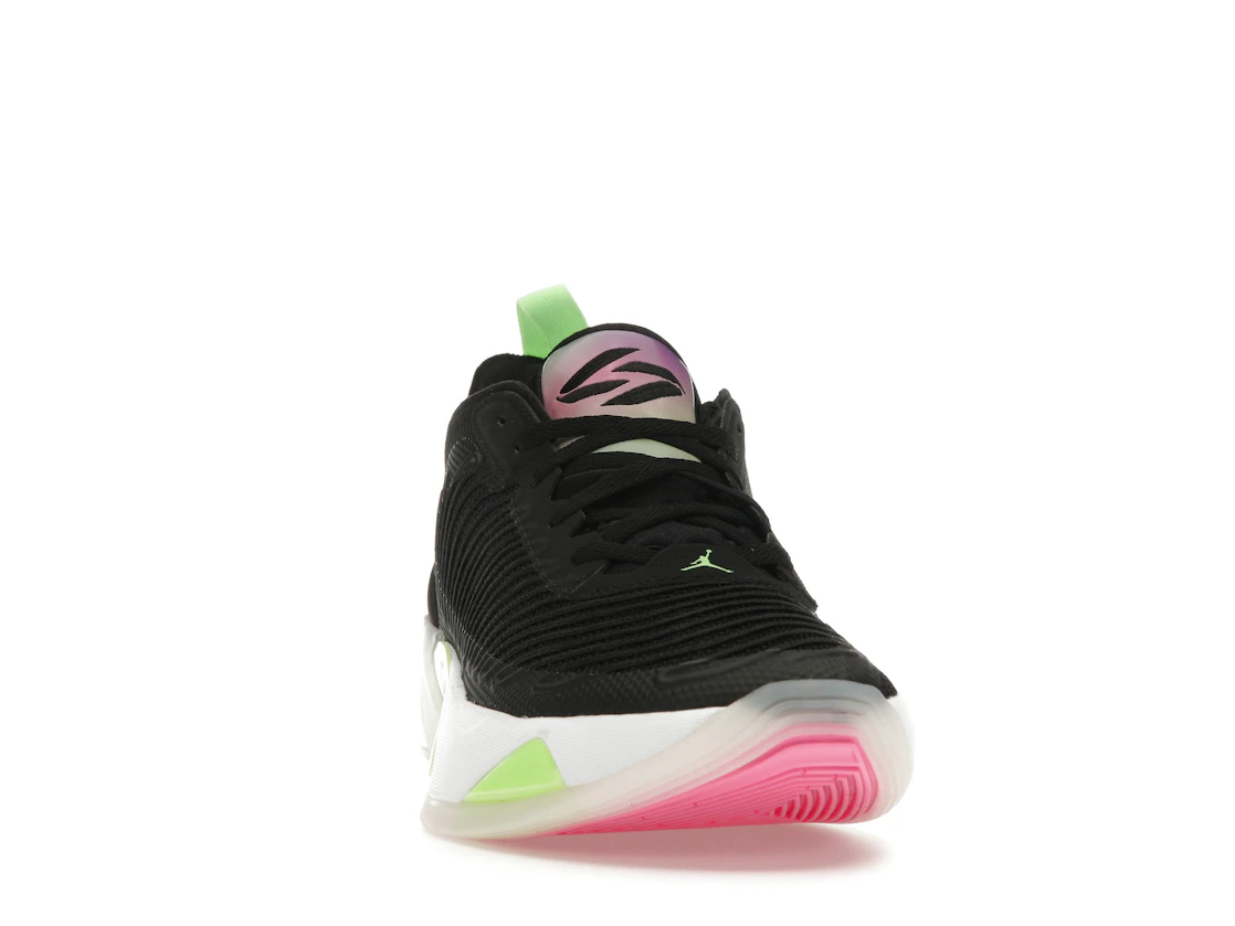 Vue 9 de Jordan Luka 1 Black Lime Glow