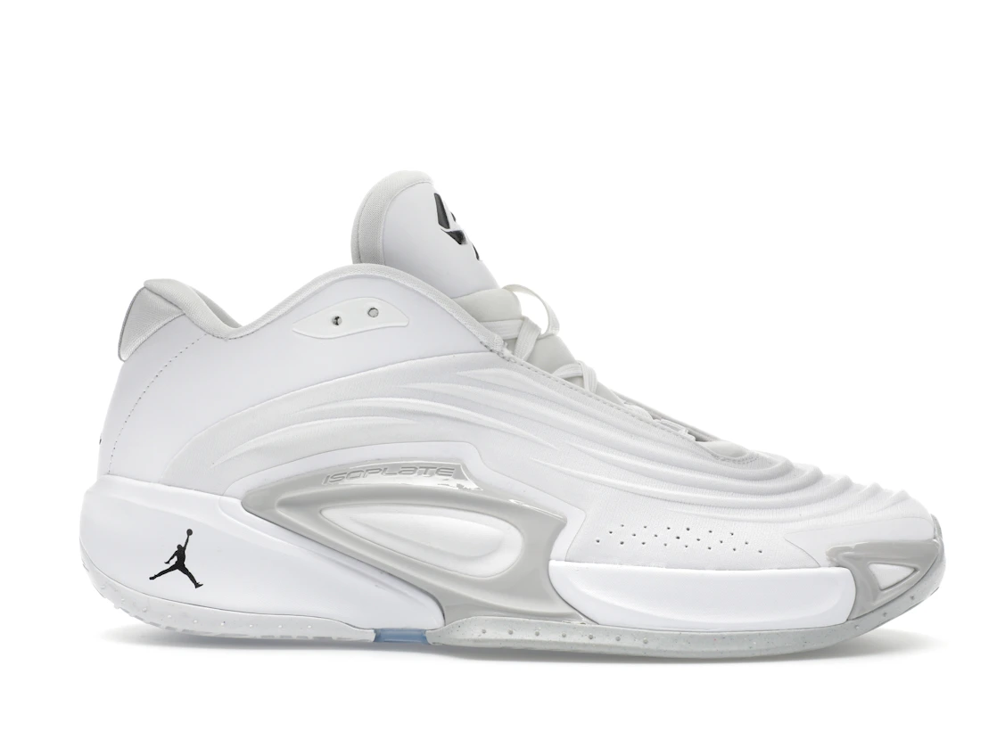 Vue 2 de Jordan Luka 3 TB White Grey Fog