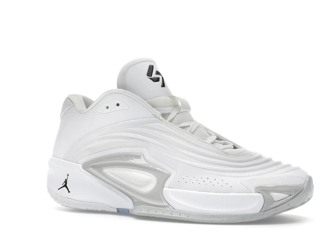 Vue 4 de Jordan Luka 3 TB White Grey Fog