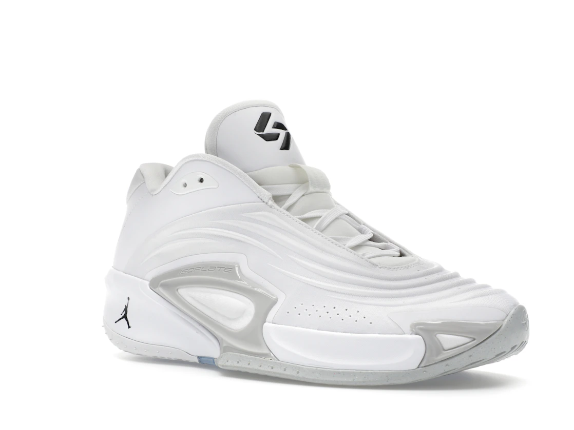 Vue 5 de Jordan Luka 3 TB White Grey Fog