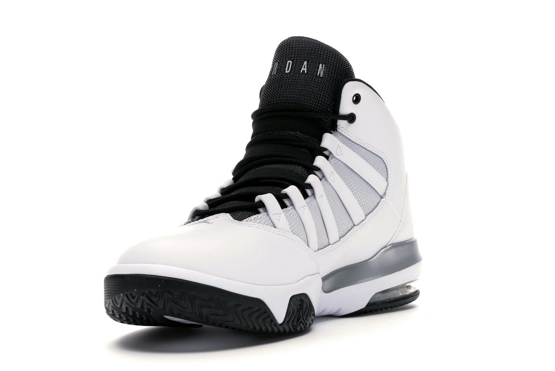 Vue 13 de Jordan Max Aura White Metallic Silver Black
