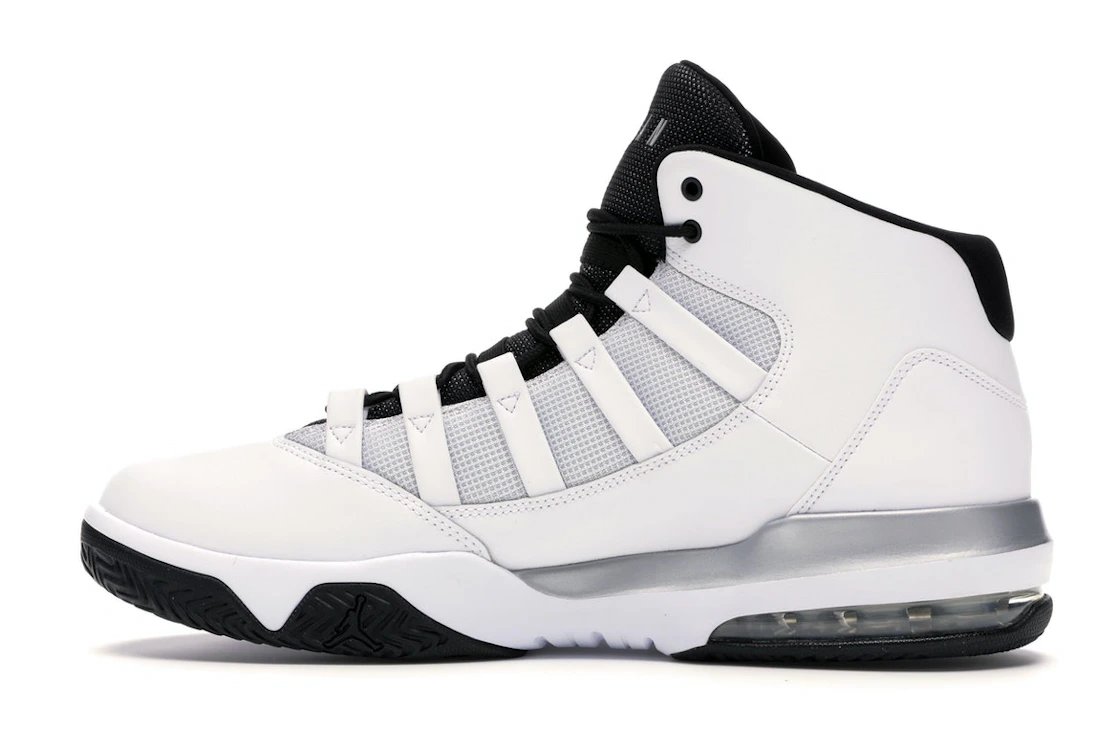 Vue 20 de Jordan Max Aura White Metallic Silver Black