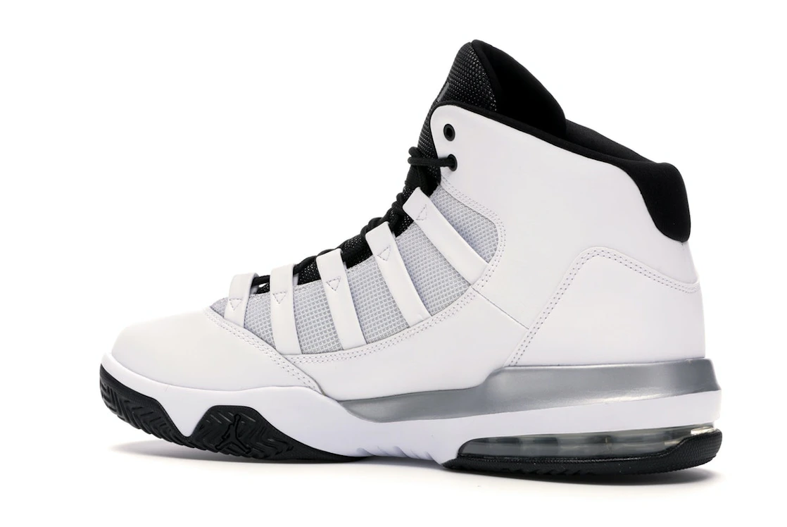 Vue 22 de Jordan Max Aura White Metallic Silver Black