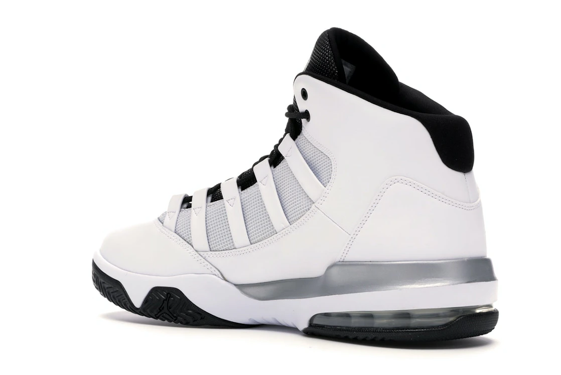 Vue 23 de Jordan Max Aura White Metallic Silver Black