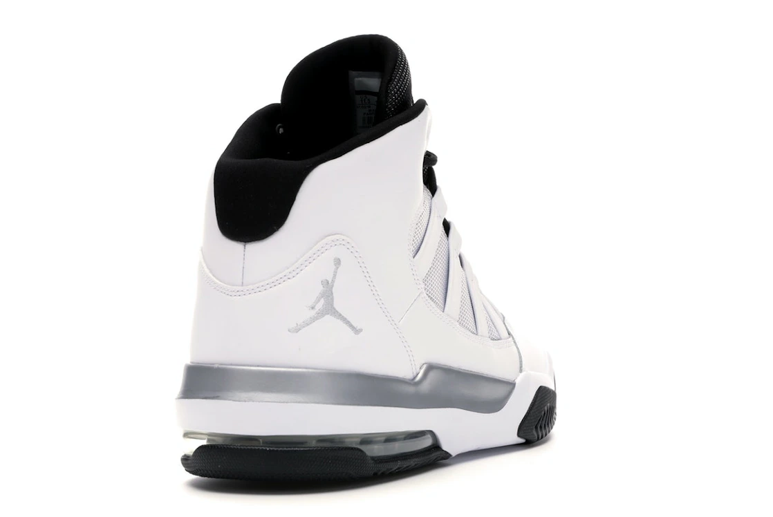 Vue 30 de Jordan Max Aura White Metallic Silver Black