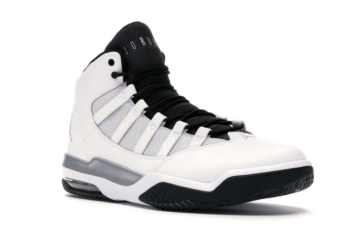 Vue 5 de Jordan Max Aura White Metallic Silver Black