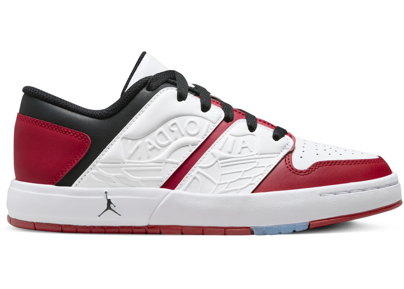 Jordan Nu Retro 1 Low Varsity Red White Black (GS)