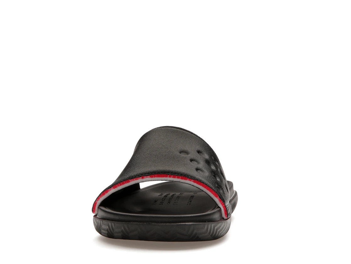 Vue 11 de Jordan Play Slide Black University Red