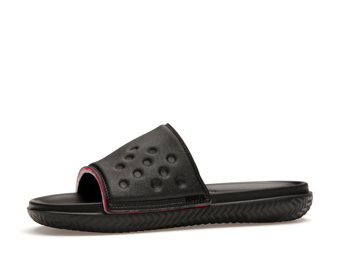 Vue 17 de Jordan Play Slide Black University Red