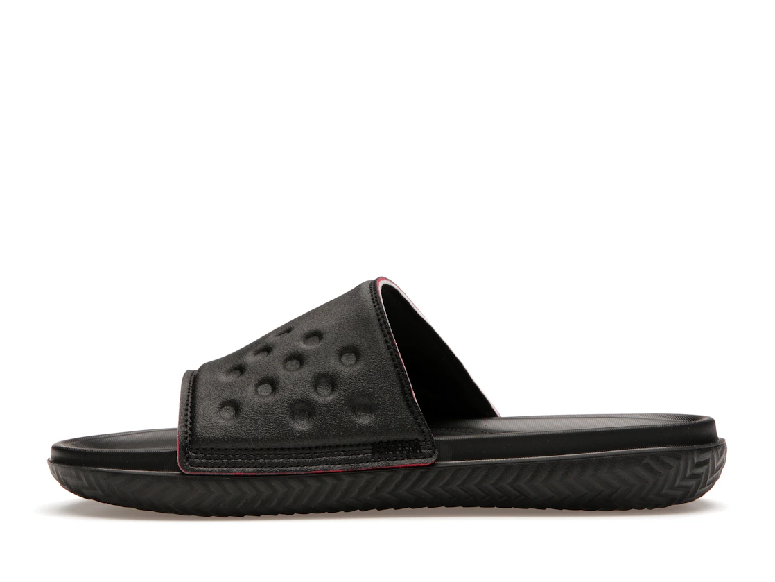 Vue 19 de Jordan Play Slide Black University Red