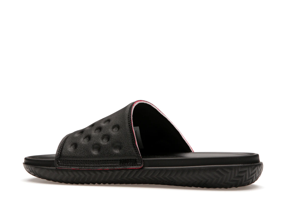 Vue 21 de Jordan Play Slide Black University Red