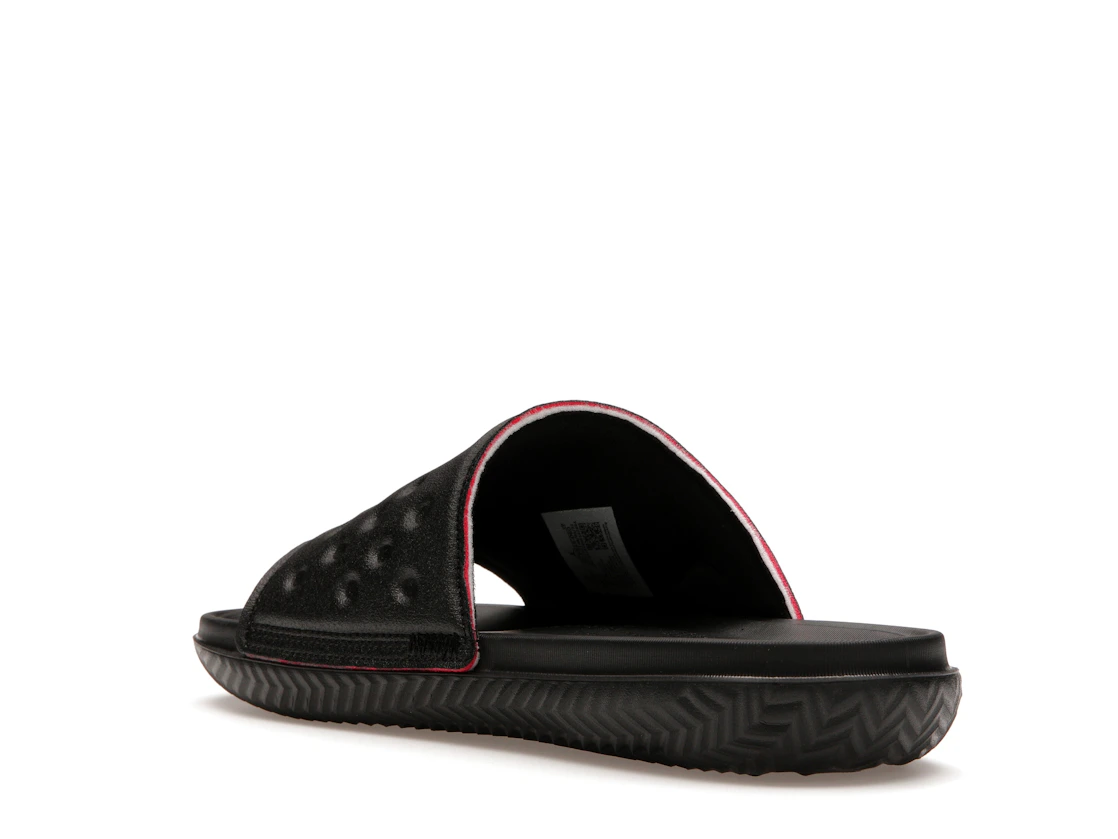 Vue 24 de Jordan Play Slide Black University Red