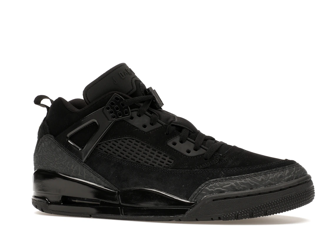 Vue 3 de Jordan Spizike Low Black Cat