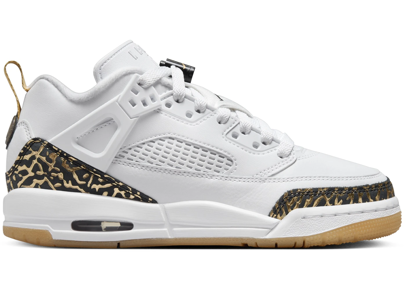 Jordan Spizike Low White Metallic Gold Sail Black (GS)