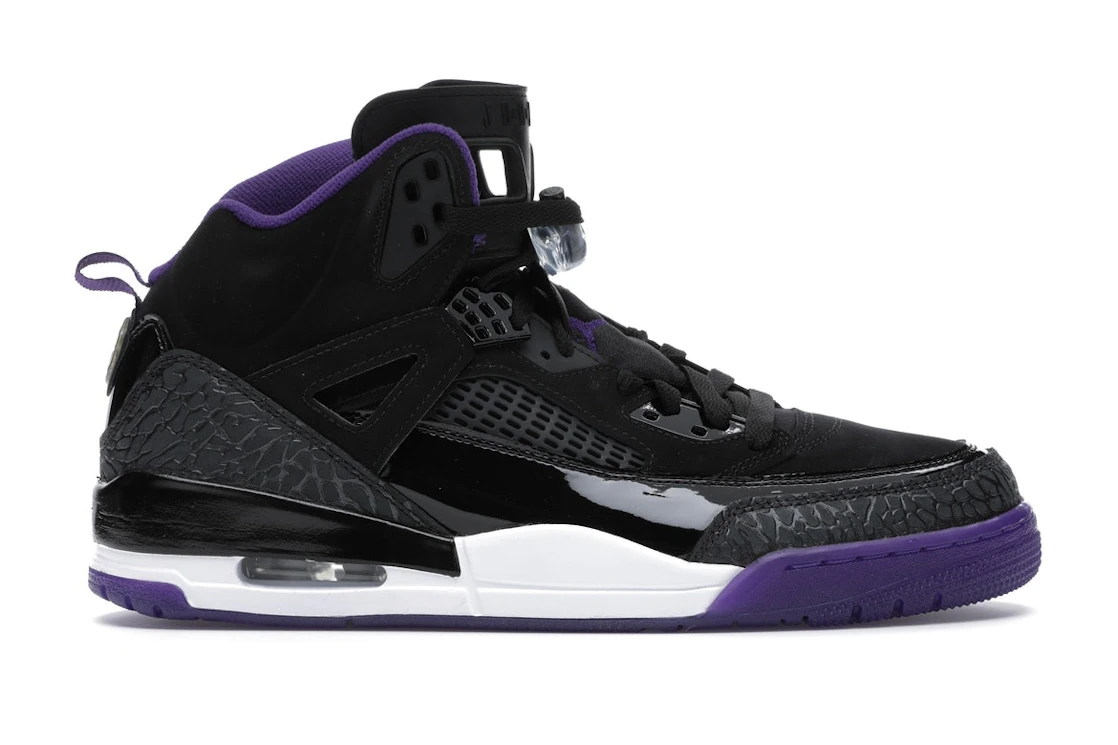 Vue 1 de Jordan Spizike Black Court Purple
