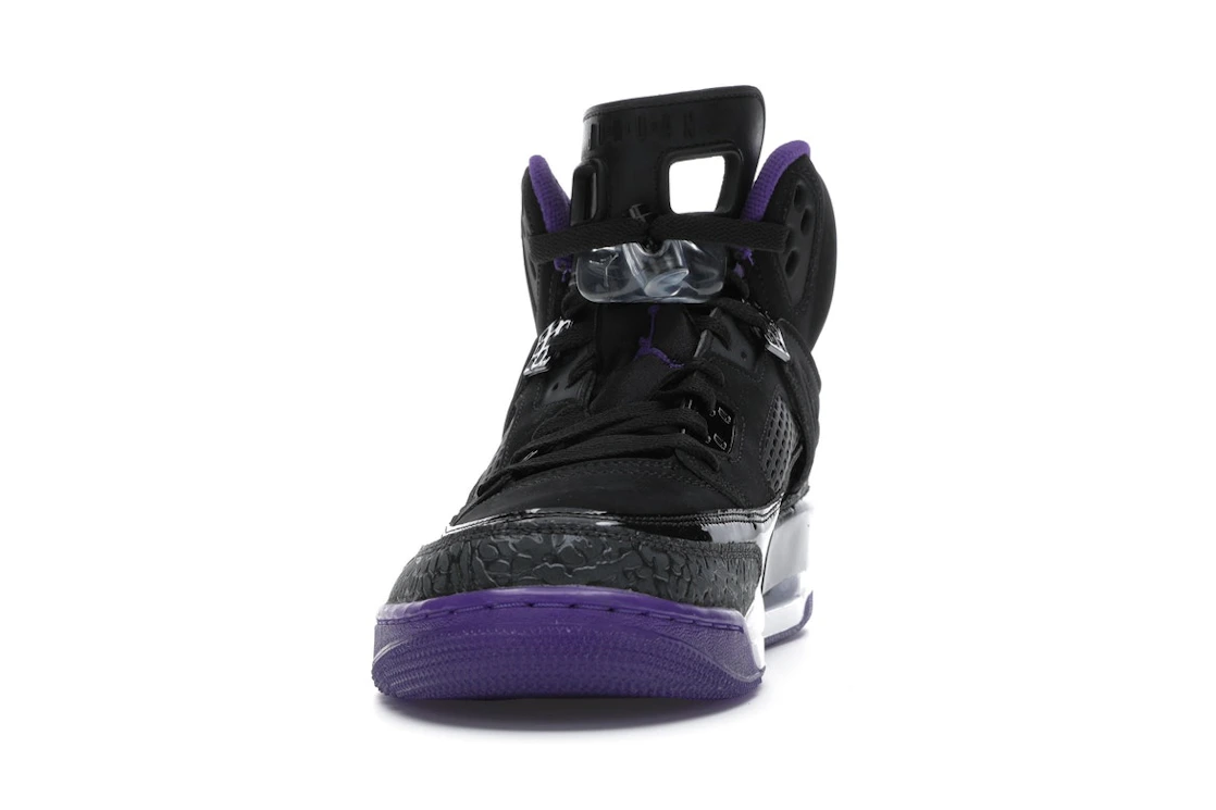 Vue 11 de Jordan Spizike Black Court Purple