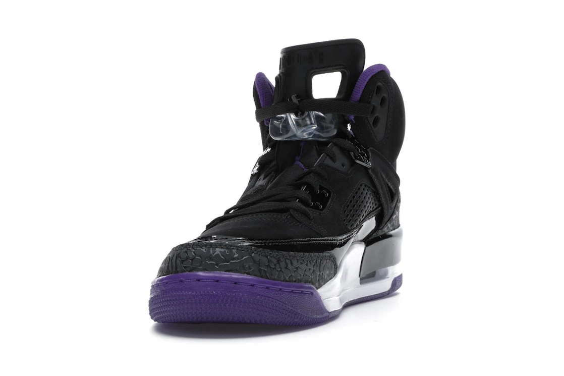 Vue 12 de Jordan Spizike Black Court Purple