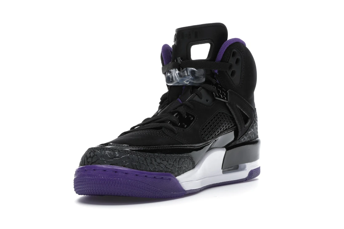Vue 13 de Jordan Spizike Black Court Purple