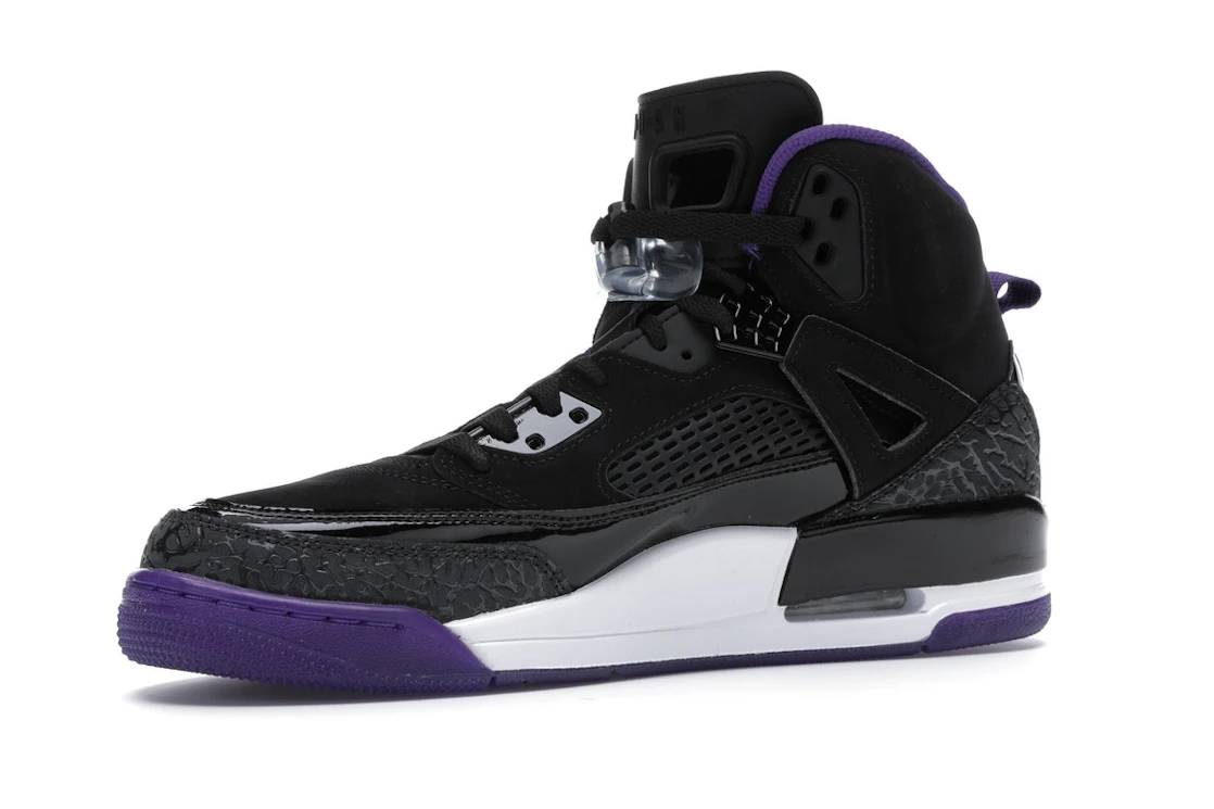 Vue 16 de Jordan Spizike Black Court Purple