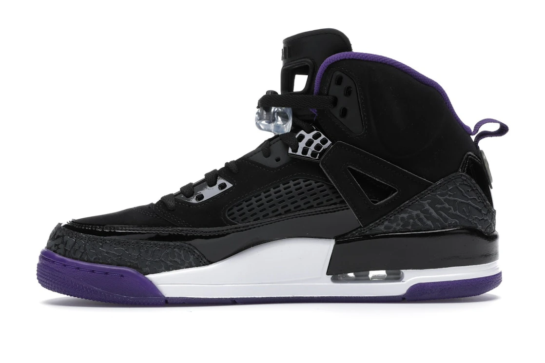 Vue 19 de Jordan Spizike Black Court Purple