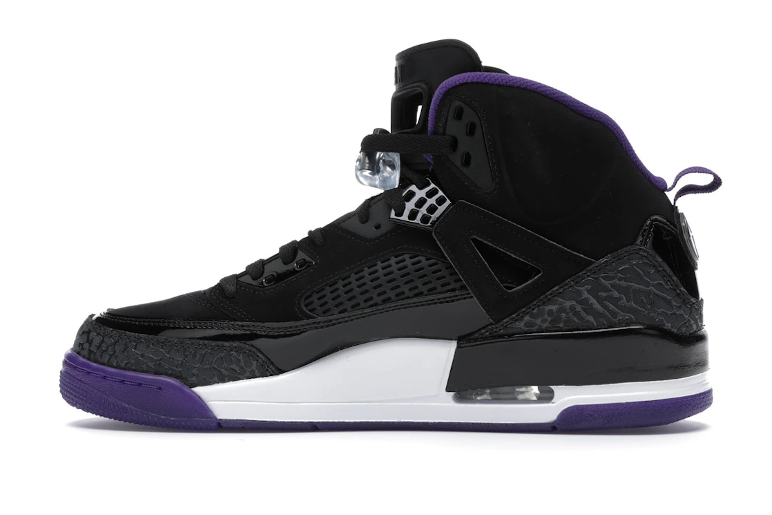 Vue 20 de Jordan Spizike Black Court Purple