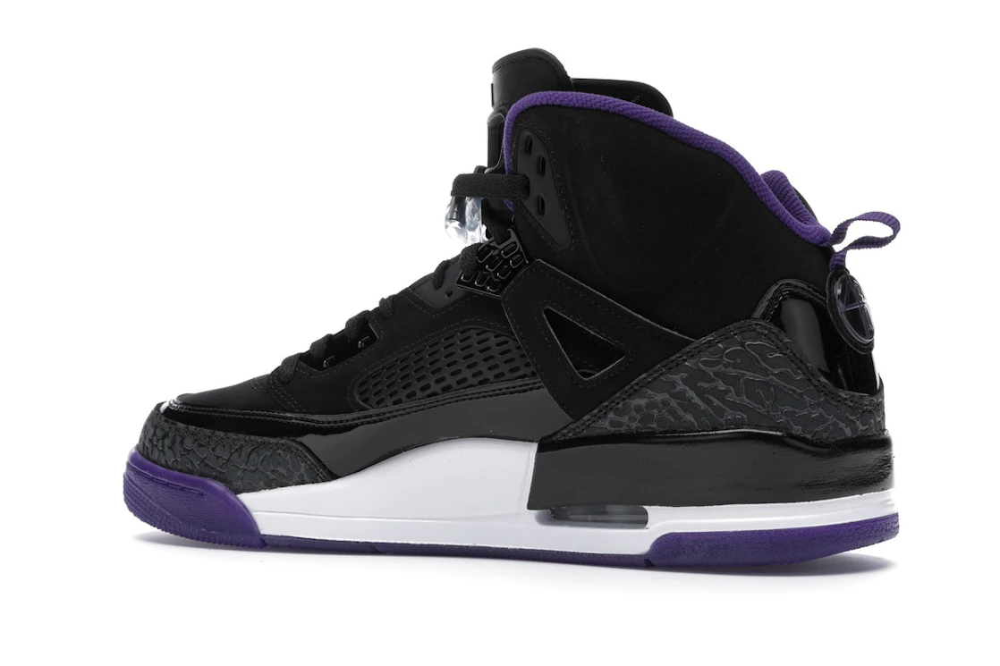 Vue 22 de Jordan Spizike Black Court Purple