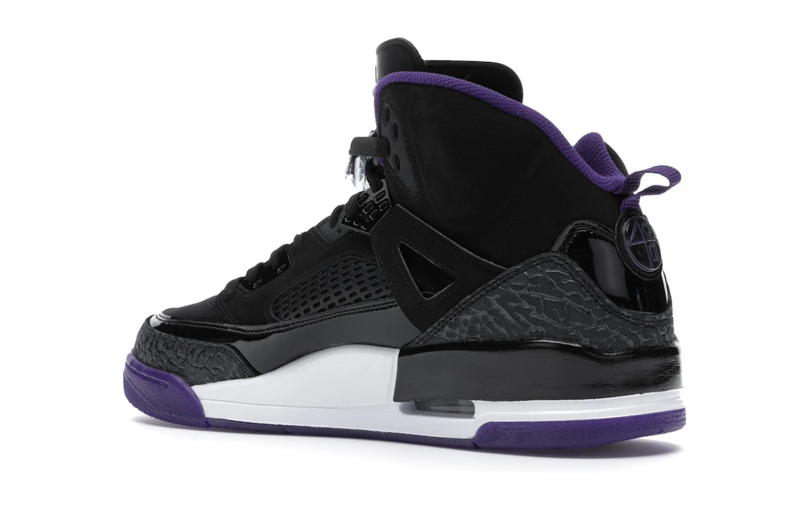 Vue 23 de Jordan Spizike Black Court Purple
