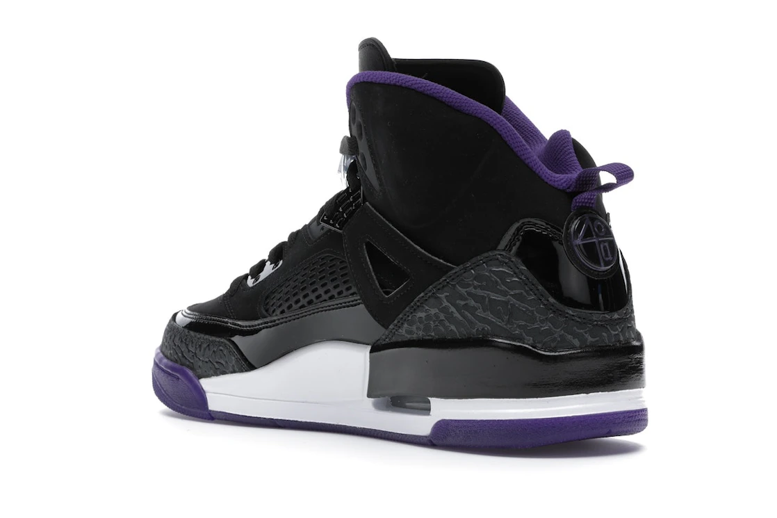 Vue 24 de Jordan Spizike Black Court Purple