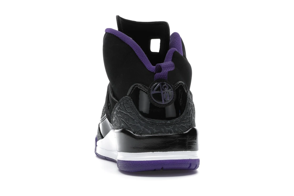 Vue 27 de Jordan Spizike Black Court Purple