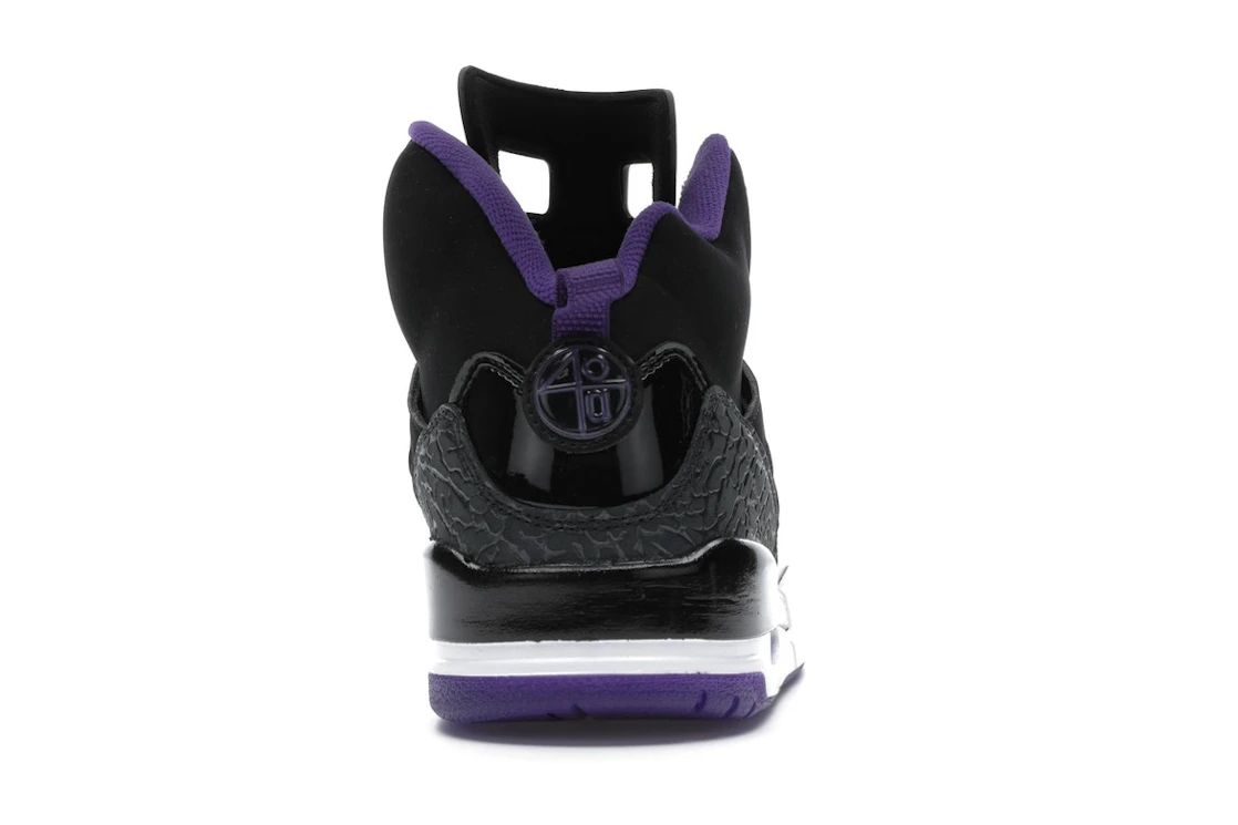 Vue 28 de Jordan Spizike Black Court Purple