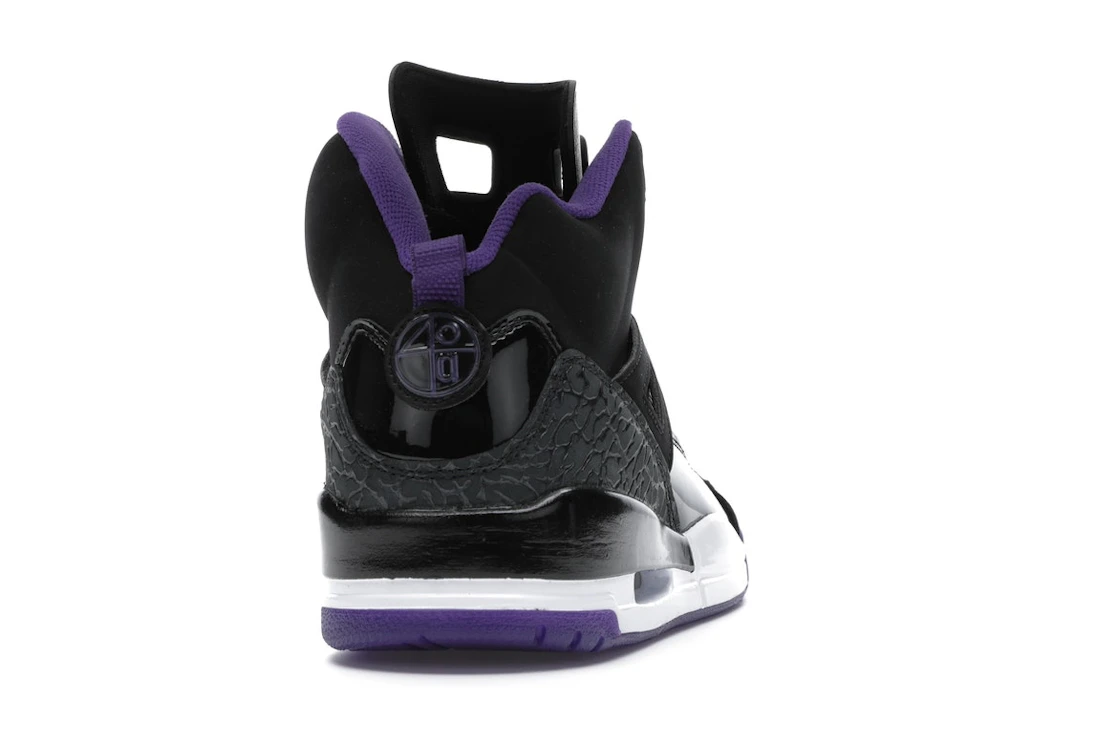 Vue 29 de Jordan Spizike Black Court Purple