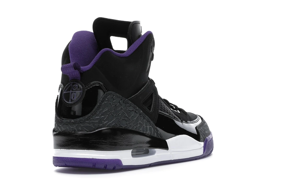 Vue 31 de Jordan Spizike Black Court Purple