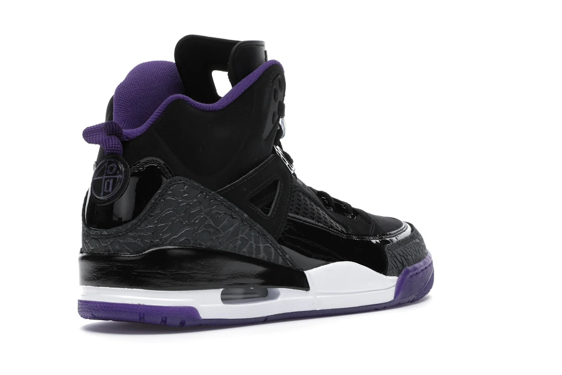Vue 32 de Jordan Spizike Black Court Purple