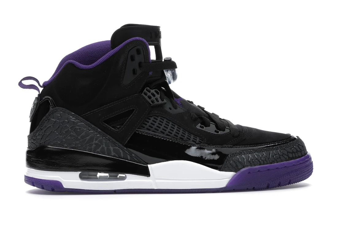 Vue 36 de Jordan Spizike Black Court Purple