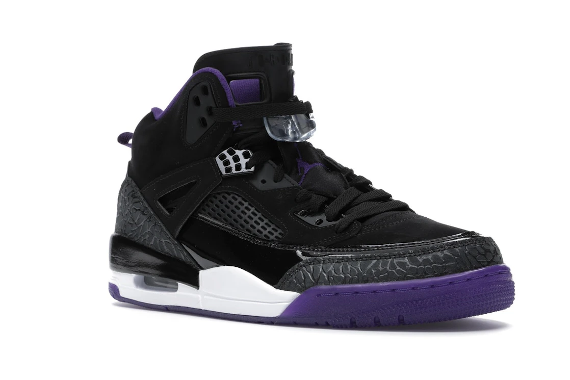 Vue 5 de Jordan Spizike Black Court Purple