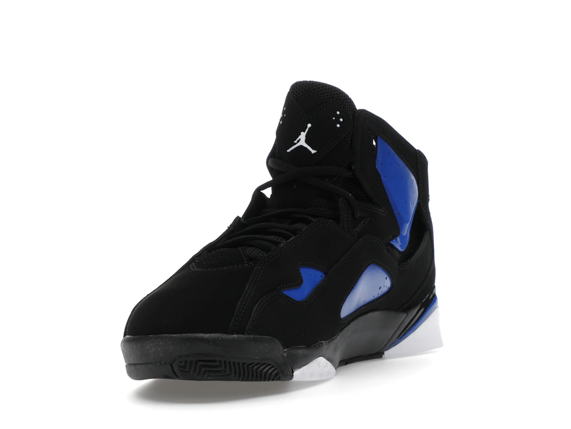 Vue 13 de Jordan True Flight Black Game Royal