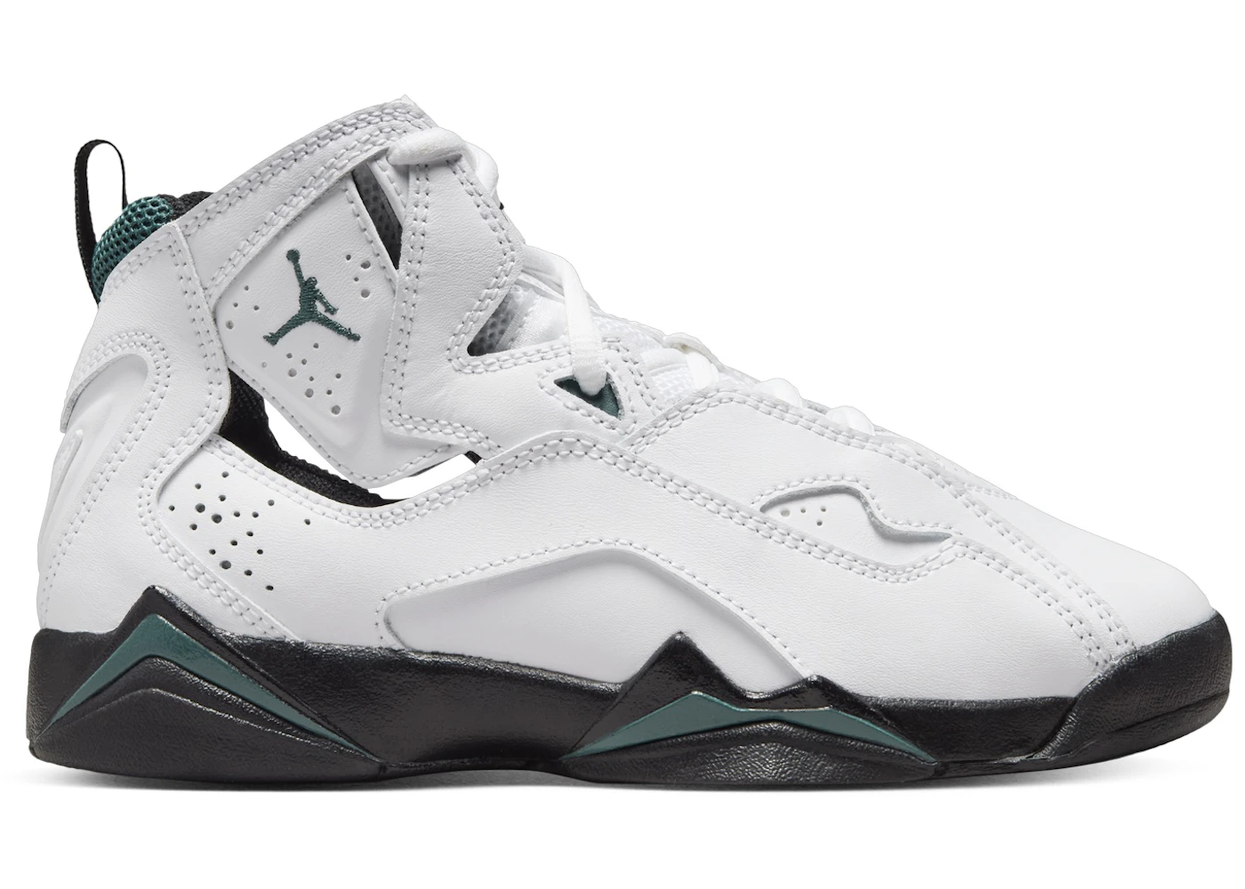 Jordan True Flight White Oxidized Green Black (GS)