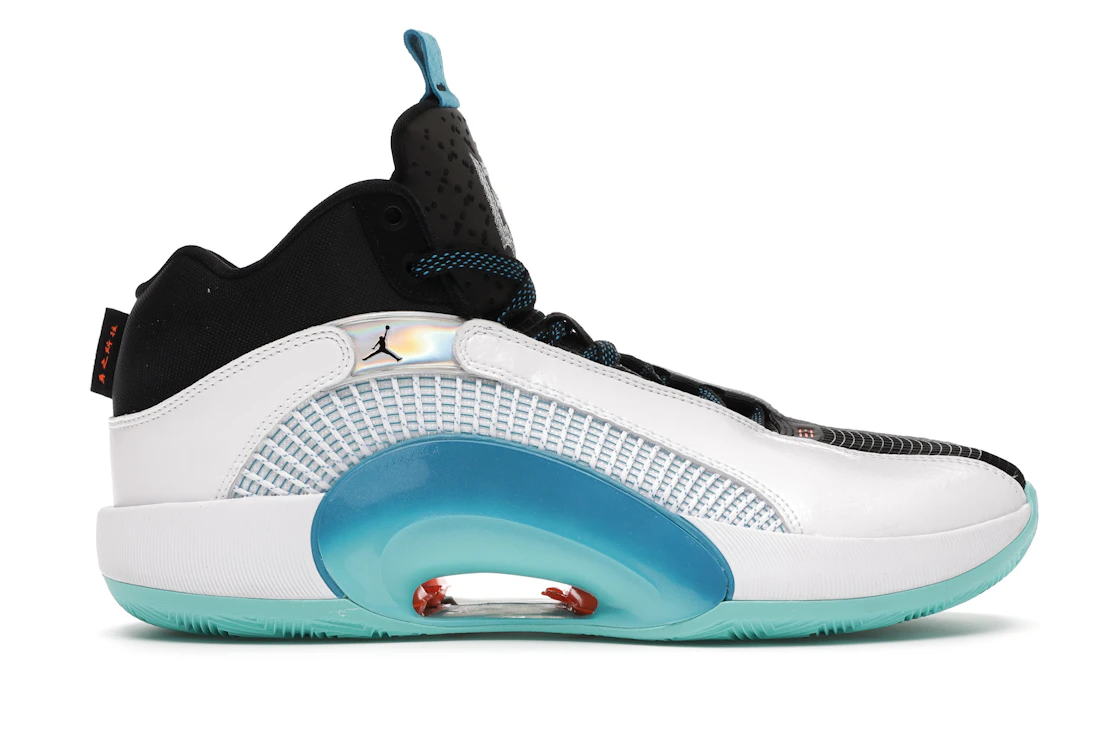 Vue 1 de Jordan XXXV Guo Ailun Morpho