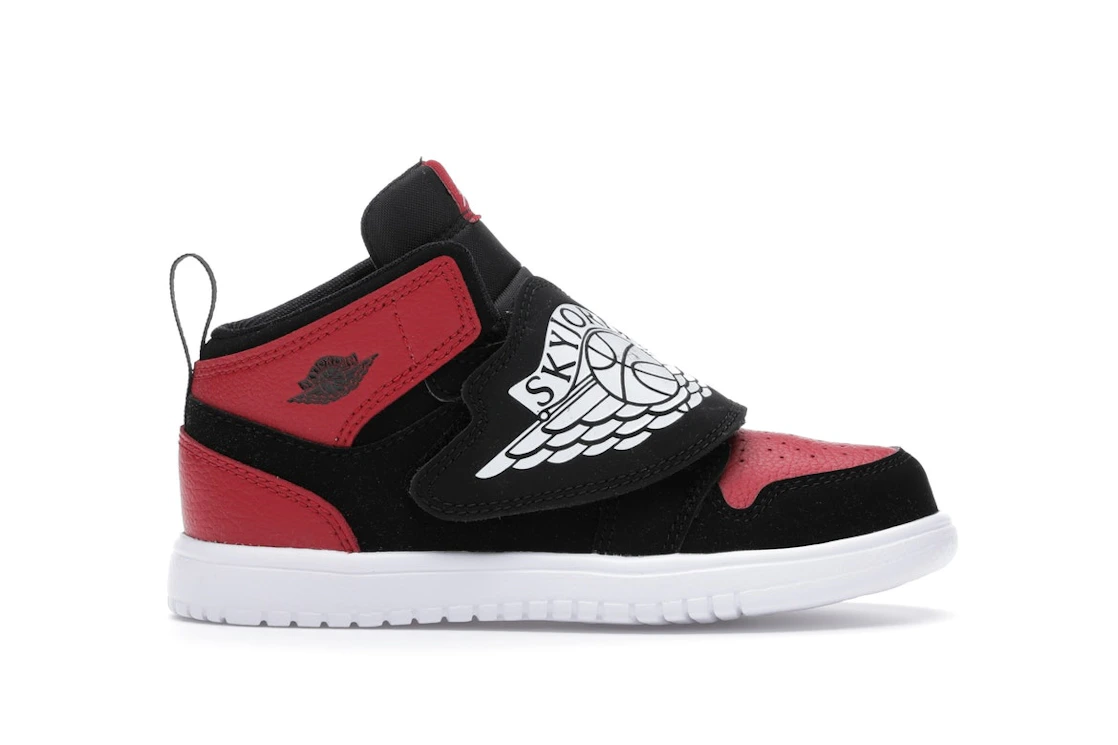 Vue 1 de Sky Jordan 1 Bred (TD)