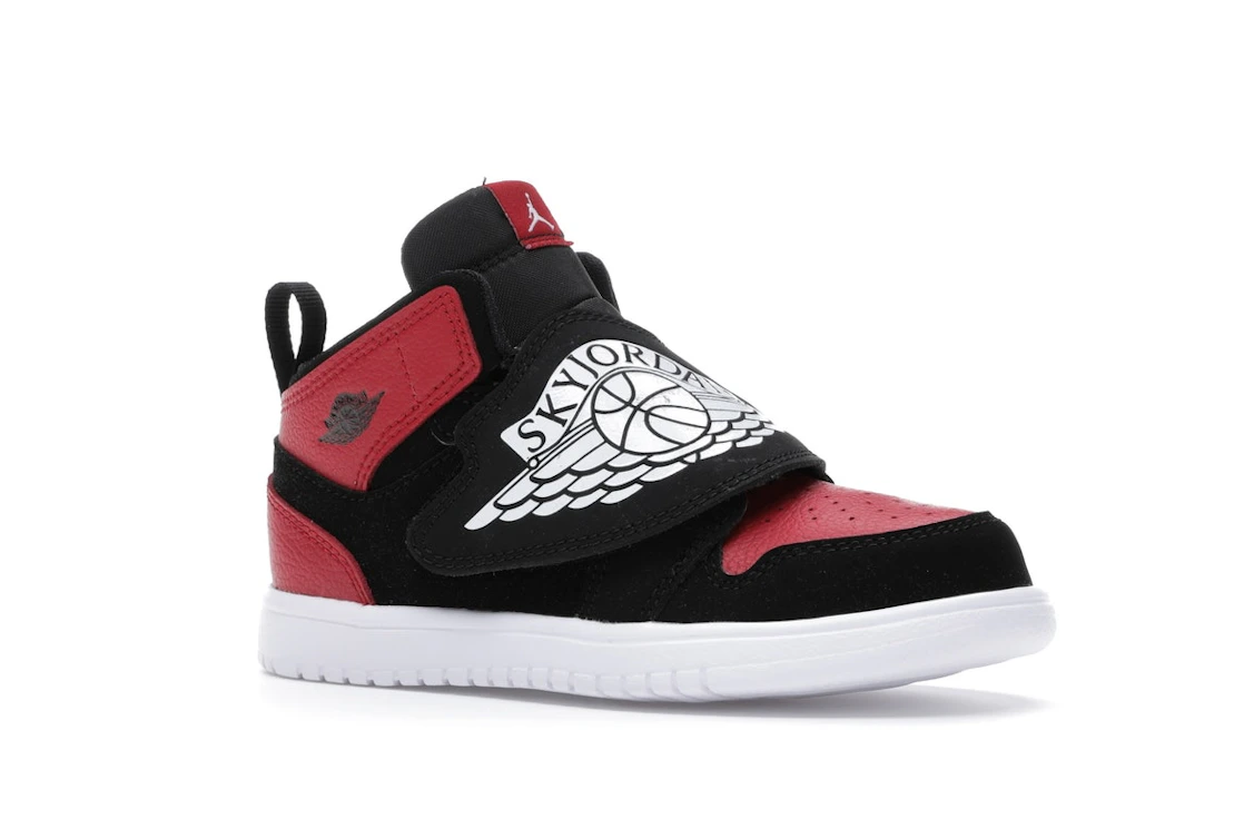 Vue 4 de Sky Jordan 1 Bred (TD)