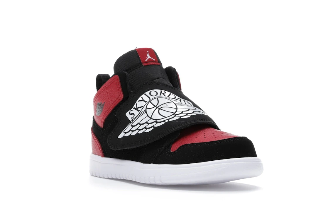 Vue 6 de Sky Jordan 1 Bred (TD)