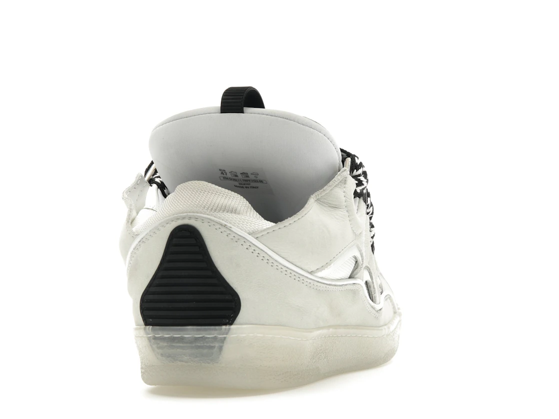 Vue 30 de Lanvin Leather Curb Sneaker White