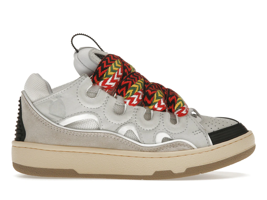 Vue 1 de Lanvin Leather Curb White Black Gum 