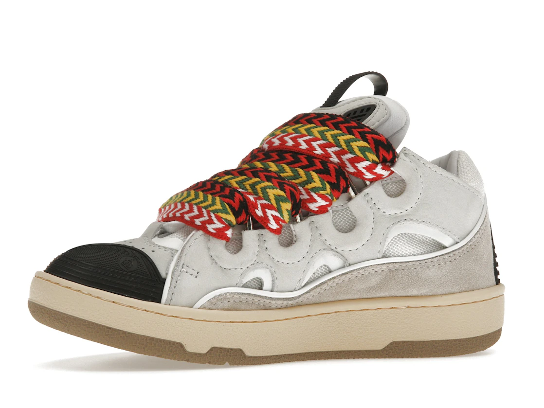 Vue 17 de Lanvin Leather Curb White Black Gum 